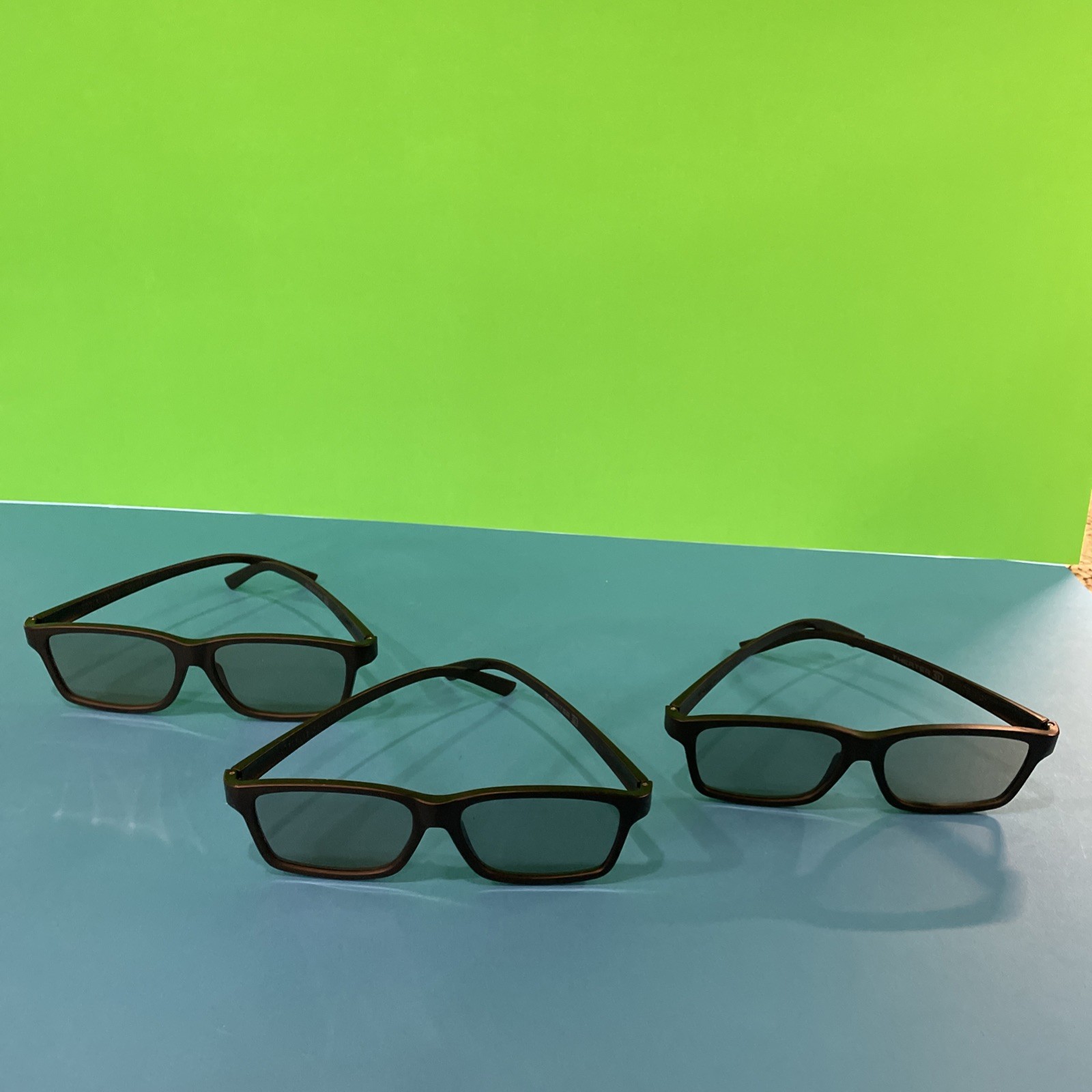Set Of 3 Adult 3-D Movie/gaming Glasses( TS40)