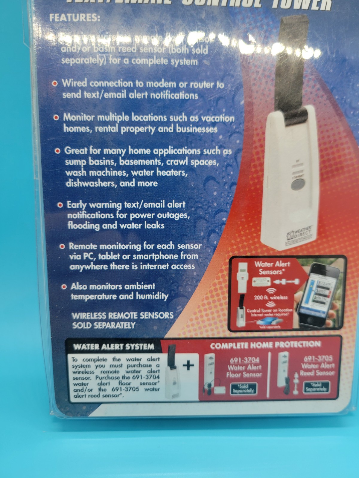 Barracuda Water Detector Text Email Control Tower 691-3703