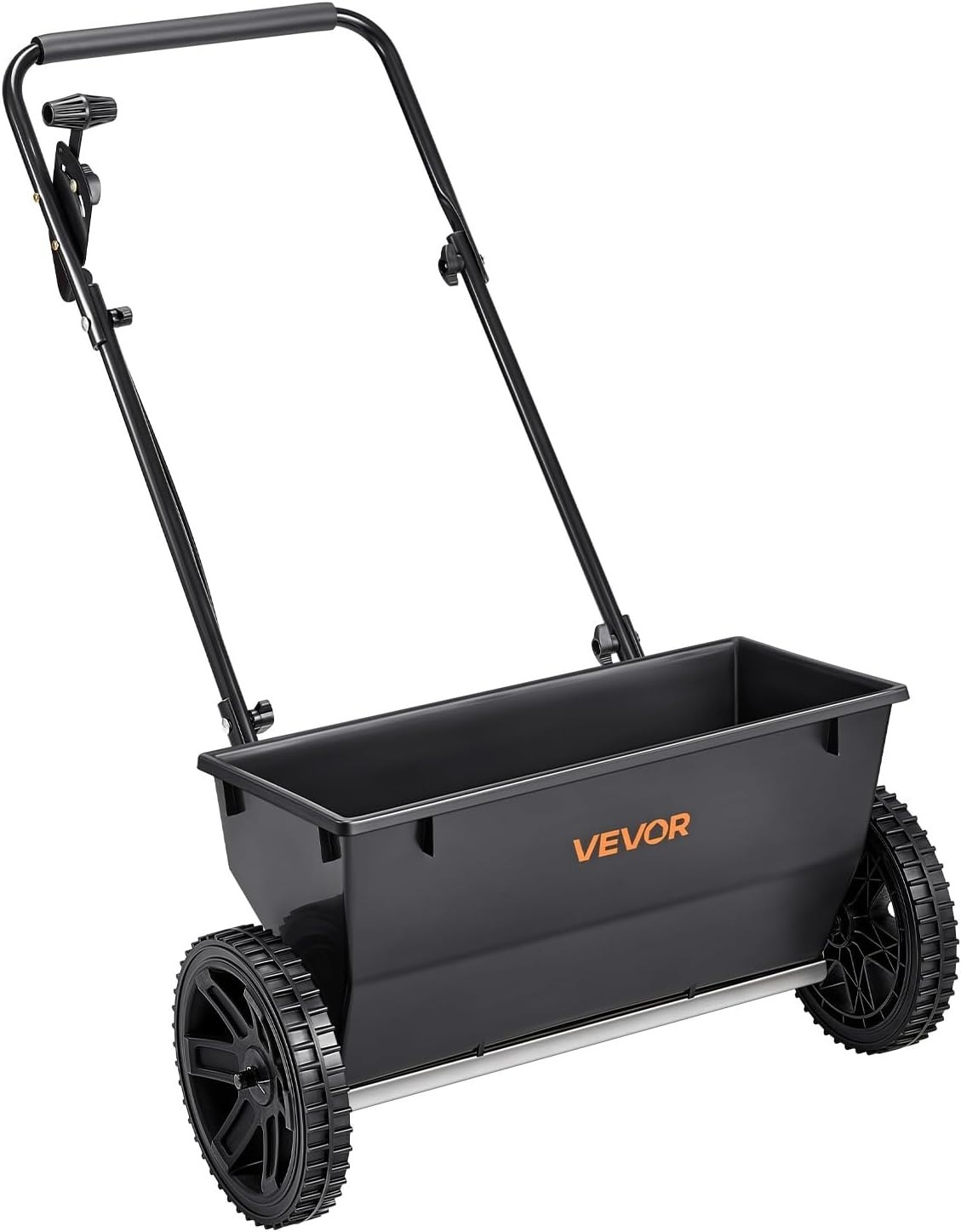Heavy Duty 50 lb Classic Drop Spreader Seed Granular Fertilizer Push Hopper Tool