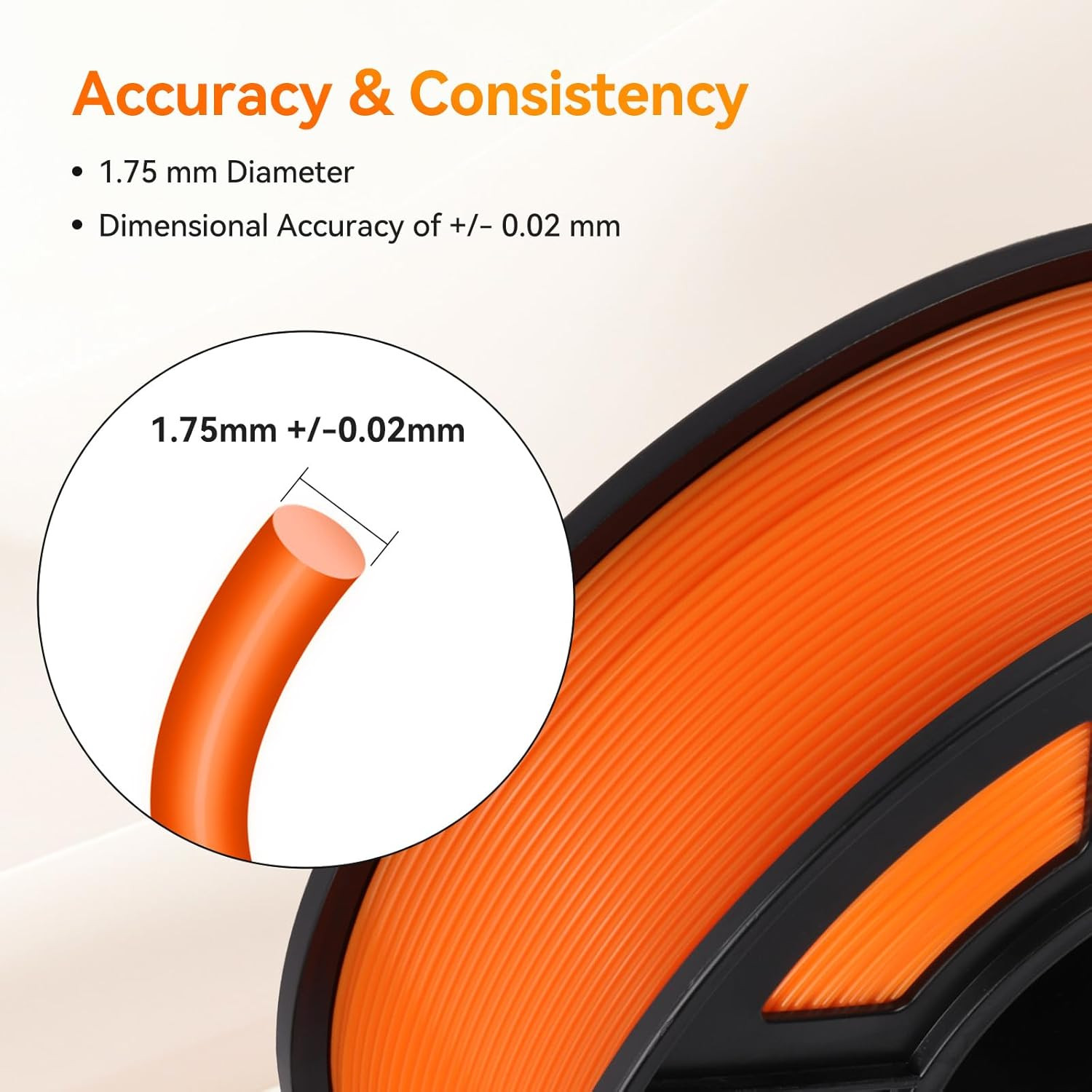 TECBEARS 10KG PLA 3D Printer Filament Bundle 1.75mm Low Shrinkage Entry Level