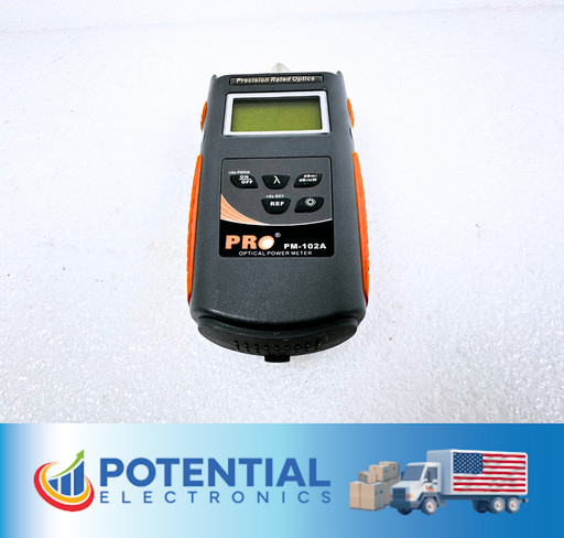 Precision Rated PM-102A Optical Power Meter ONLY NO AC ADAPTER FREE SHIPPING 🚚