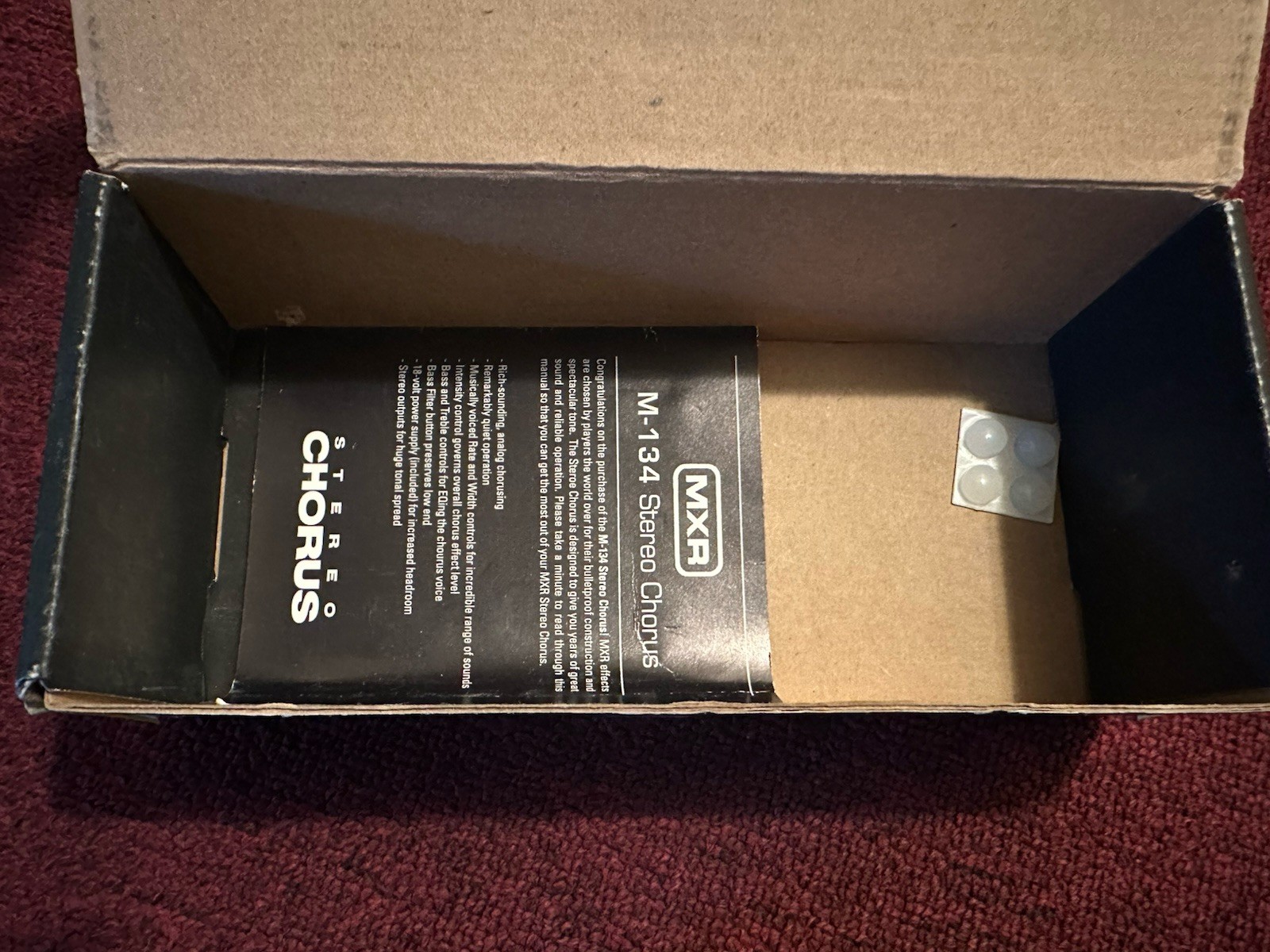 MXR M134 Stereo Chorus Pedal