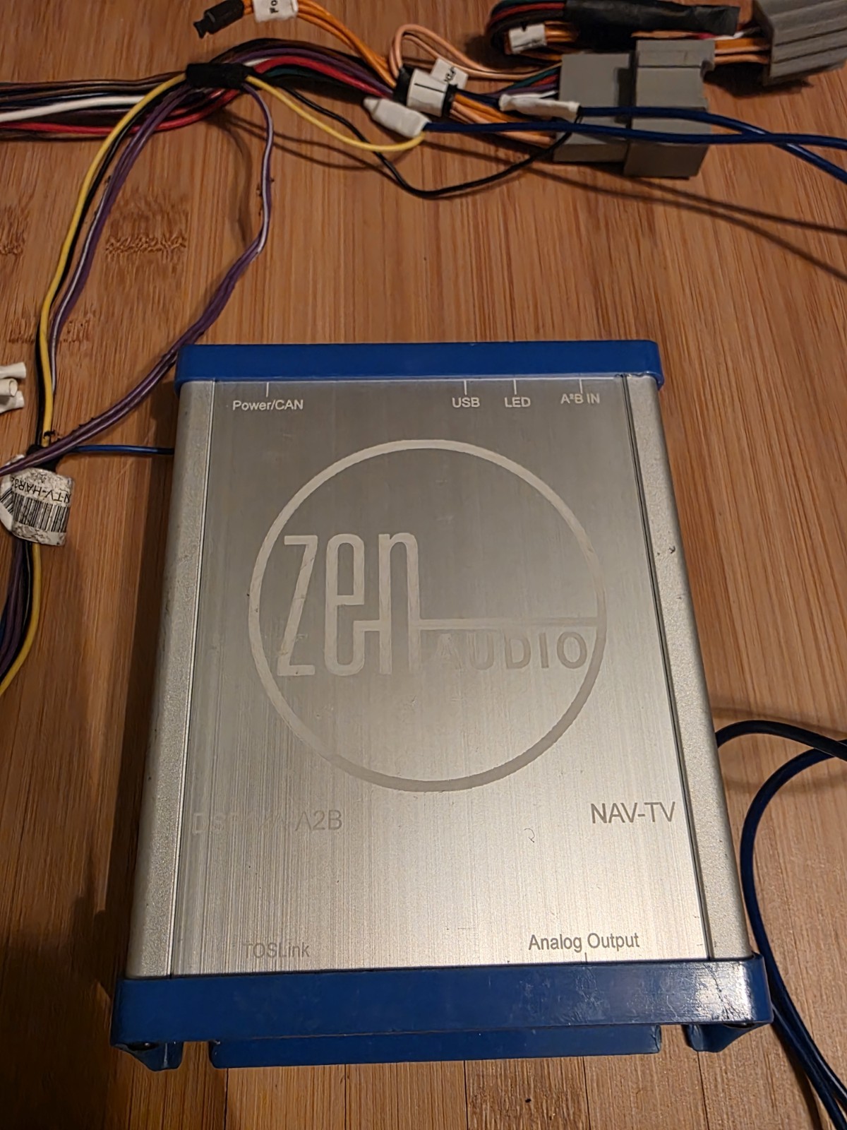 ZEN Audio DSP12A-A2B Car Audio Signal Processor RCA Connectors Model DSP12A-A2B