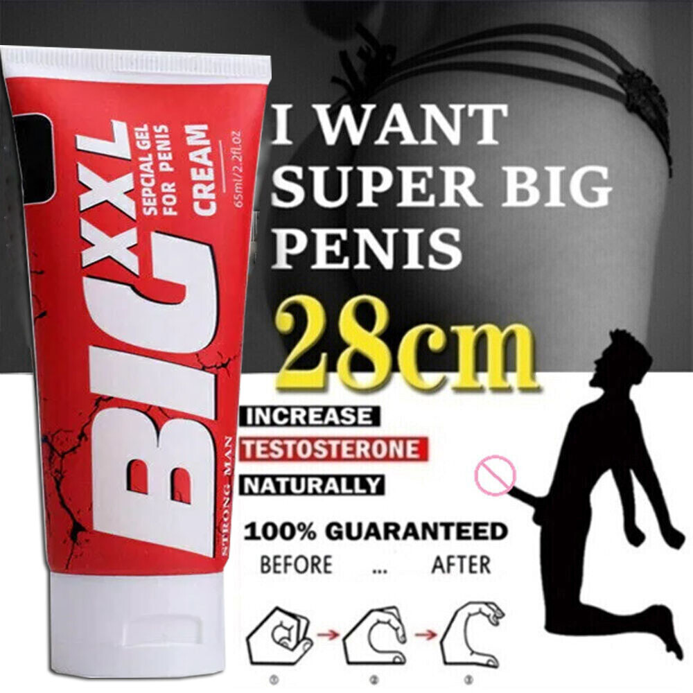 Male Natural Enlarger Cream Big&Thick Growth Faster Delay Cream Enhancement 65ML