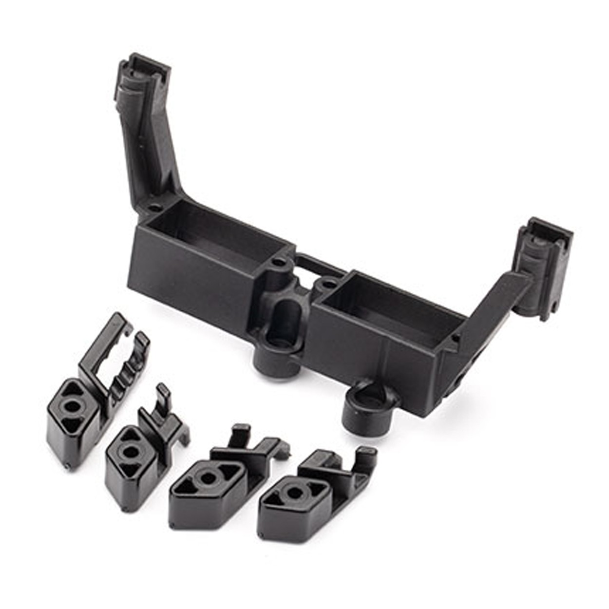 Traxxas 1/10 TRX-4 Sport * Servo Mount / 2 Speed, T-Lock, Wire Clips * 8240X