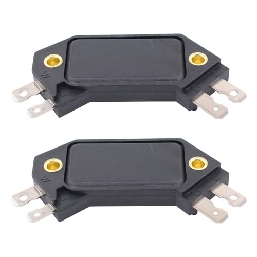 ApplianPar 2Pcs Ignition Control Module 4 Pin HEI Distributor for GM Chevy
