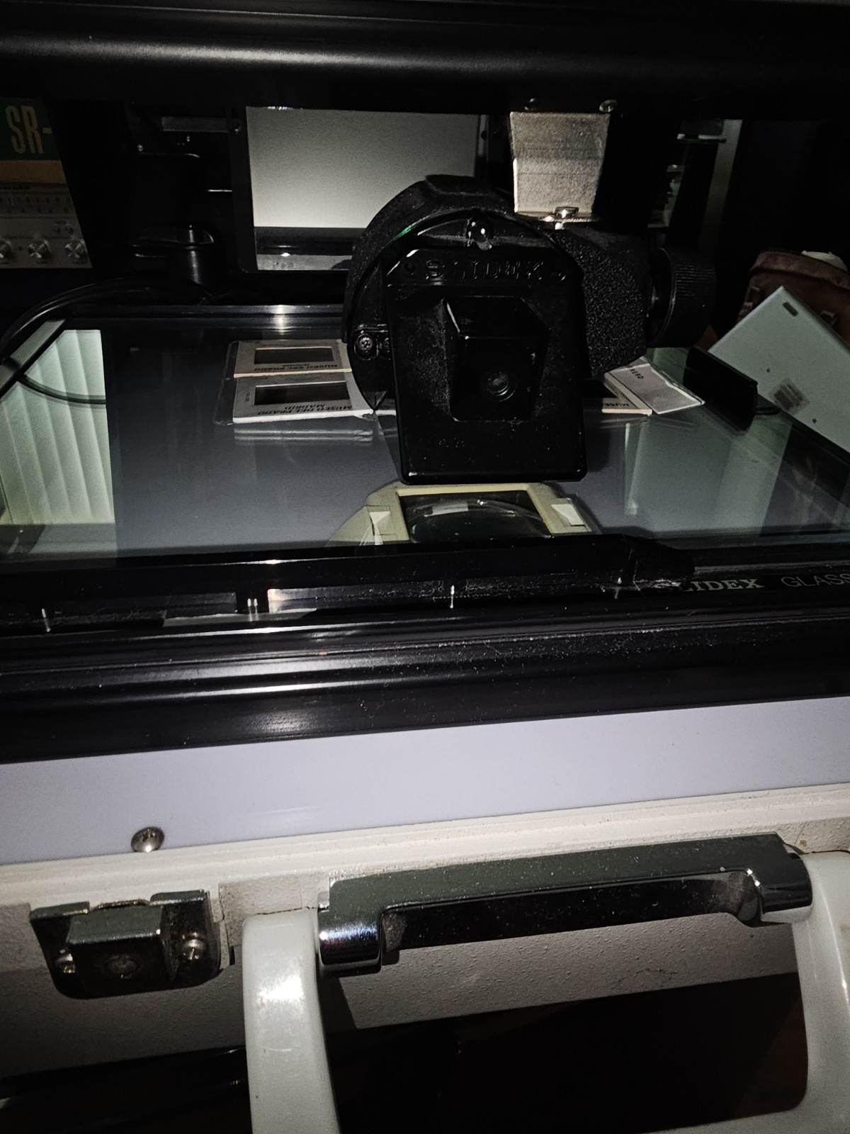 Slidex File Projector For 6x6 Or 35mm Fully Working Great Condition