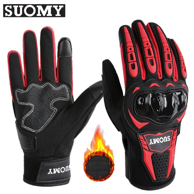 Winter Waterproof Motorcycle Gloves Men Women Spring Autumn Motocross Biker Glov