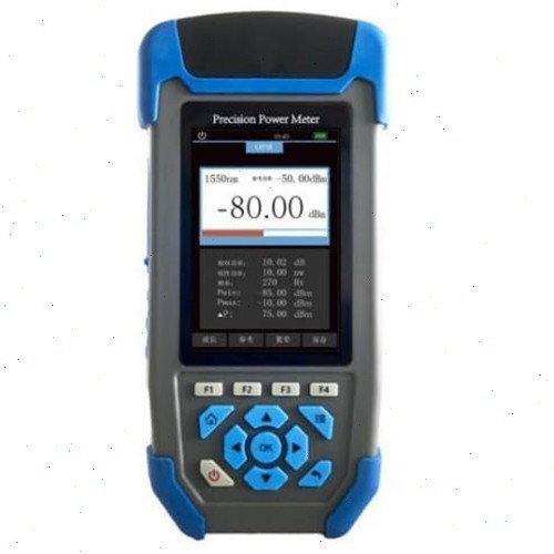 High Precision Power Meter A Type with Measuring Range -80-+10dBm OPM VFL Mode