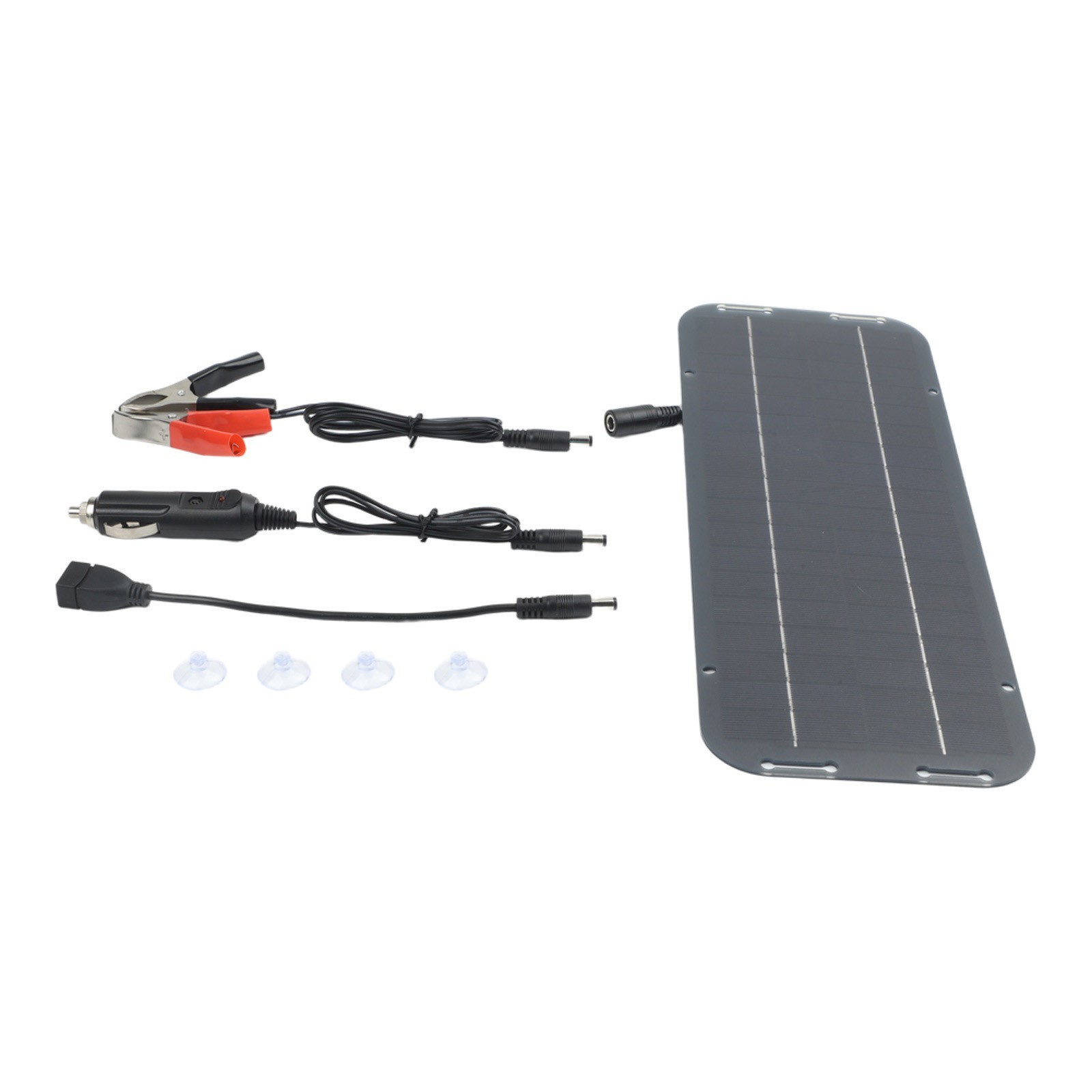 30W Solar Panel 18V Charging Camping Supply Doubles Output for current