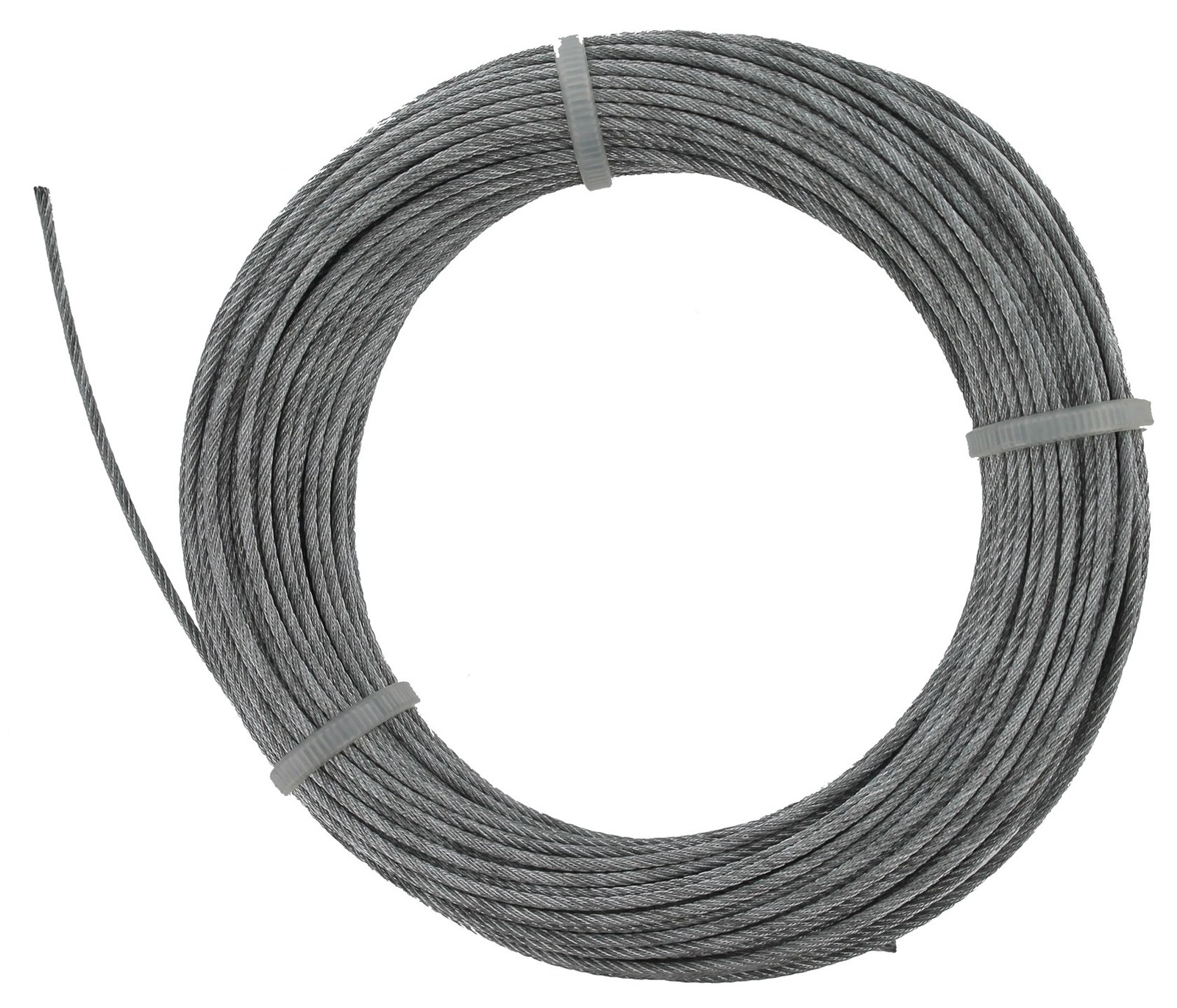 Baron 1/16 in. D X 50 ft. L Galvanized Steel Aircraft Cable