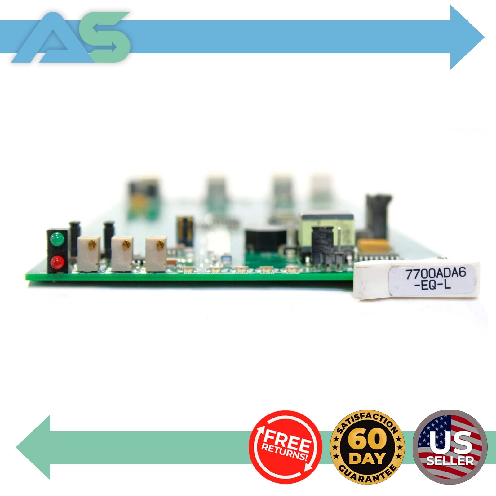 Evertz 7700ADA6-EQ-L Analog Video Distribution Amplifier with Cable Equalization