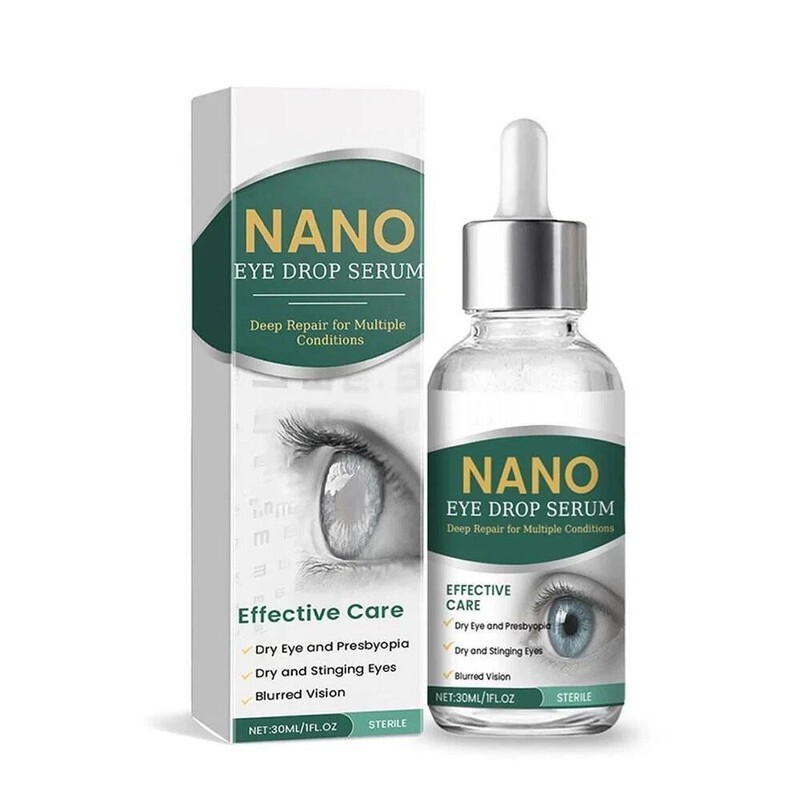 Presbyopia and Dry Eye Drops Natural Nano Formula for Clear Vision