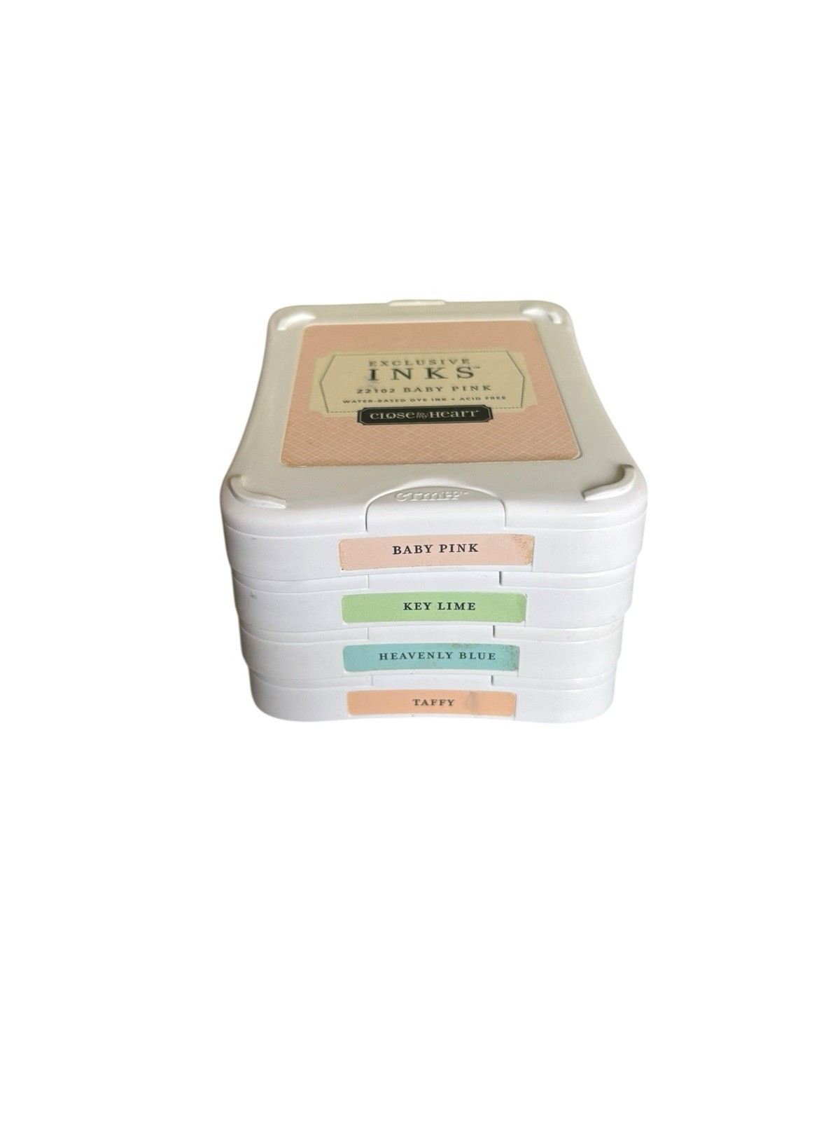 Close to My Heart 4 Exclusive INKS Rubber Stamp Water Based Dye Swivel Pads
