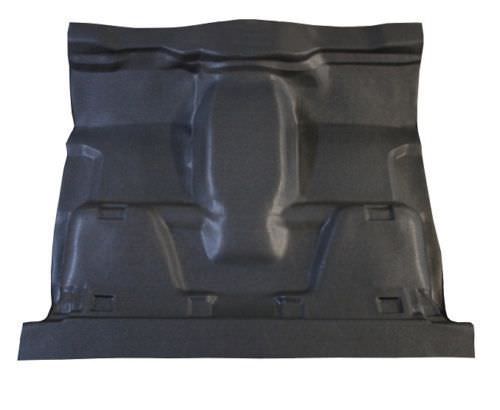 Black Vinyl Flooring For 1965-72 F-250 Reg Cab Auto C-6 Trans w/Tank in Cab Shft