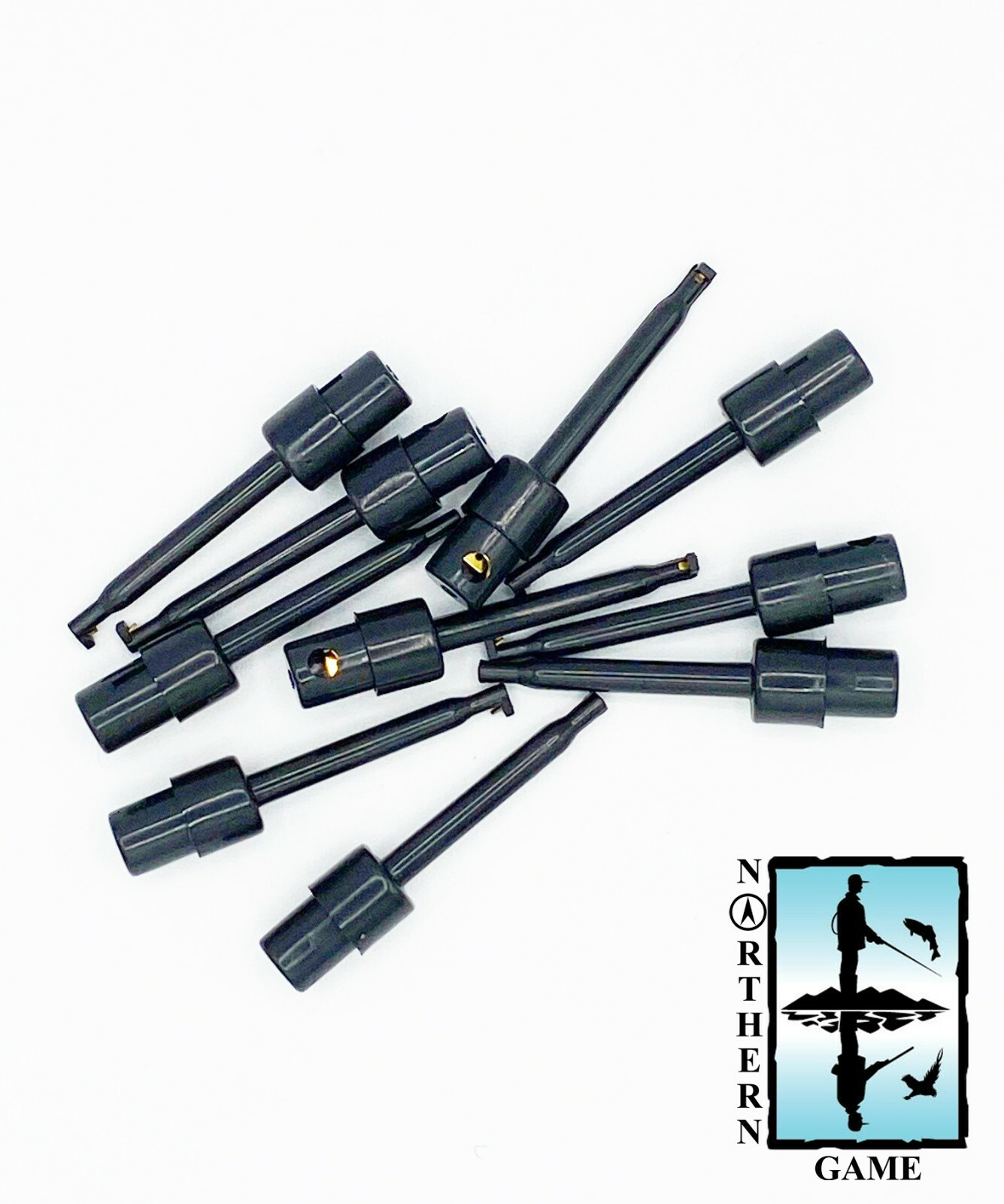 Spring Loaded Fly Tying Clips for Fly Drying Stands - Various Colours & 2 Sizes