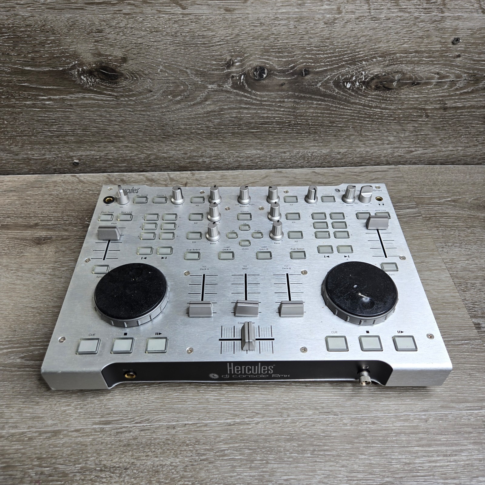 Hercules DJ Console RMX DJ Controller 4-In/4-Out USB Audio Interface w/ Carrying