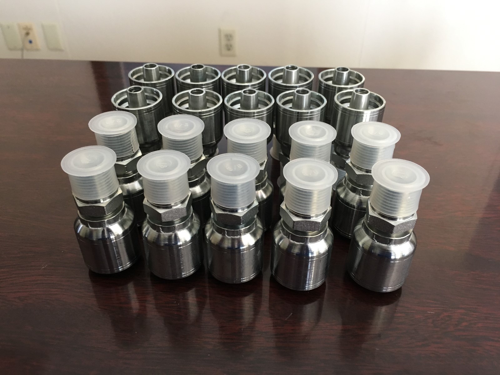 10143 6-6 AFTERMARKET HYDRAULIC  HOSE FITTINGS 3/8" MP (20) PK