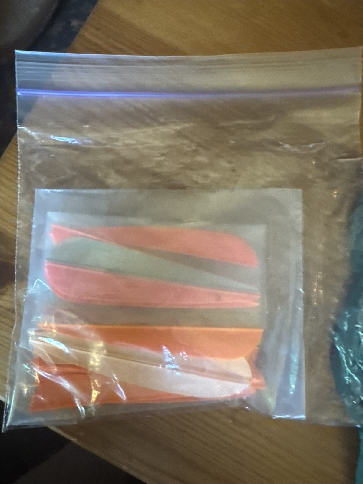 Orange Fletching Vanes Archery Bowhunting 1pk of 26pcs-SHIPS N 24 HOURS