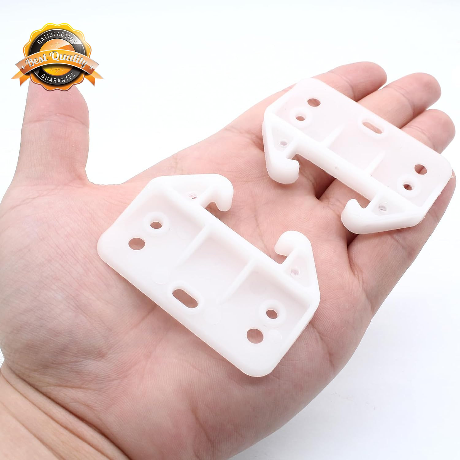 Plastic Drawer Guides 20 Pack Center Mount Dresser Track Brackets