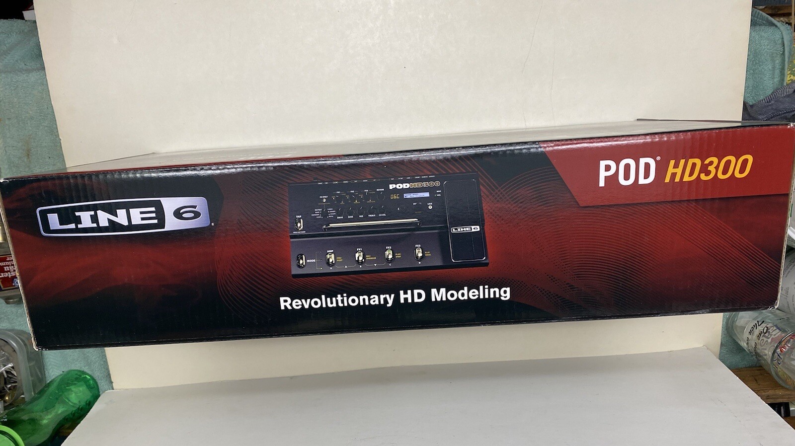 line 6 pod hd300 empty box