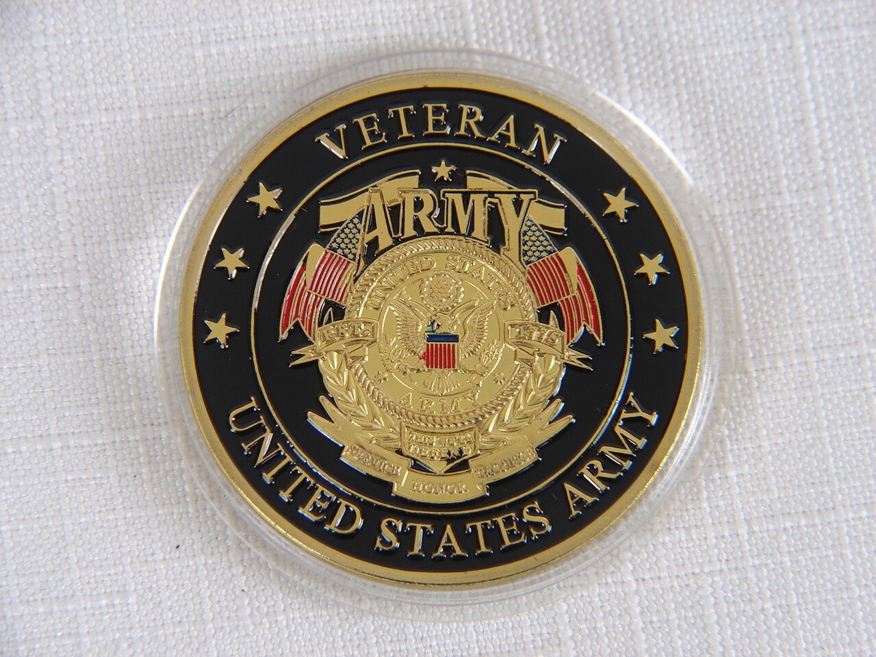 Veteran United States Army Challenge Coin