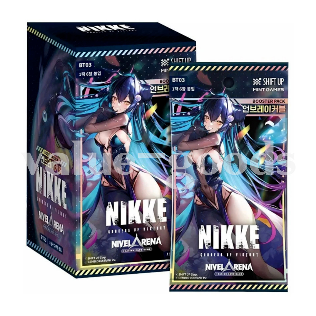 NIKKE Goddess Of Victory NIVEL ARENA Card The Kingdom Booster Box Korean BT03