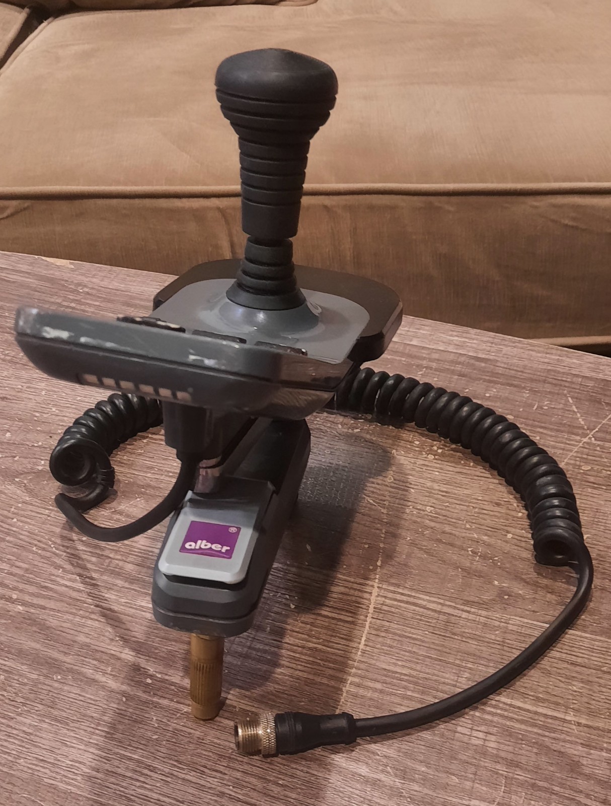 Alber E35 E-Fix Joystick Control w/ Alber Swivel Arm for Control Unit, Pre-Owned