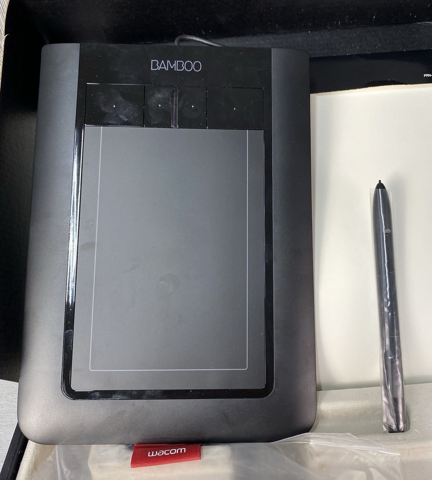Wacom Bamboo Pen & Touch Graphic Tablet CTH-460 Signature Pad CIB w/ Box CD