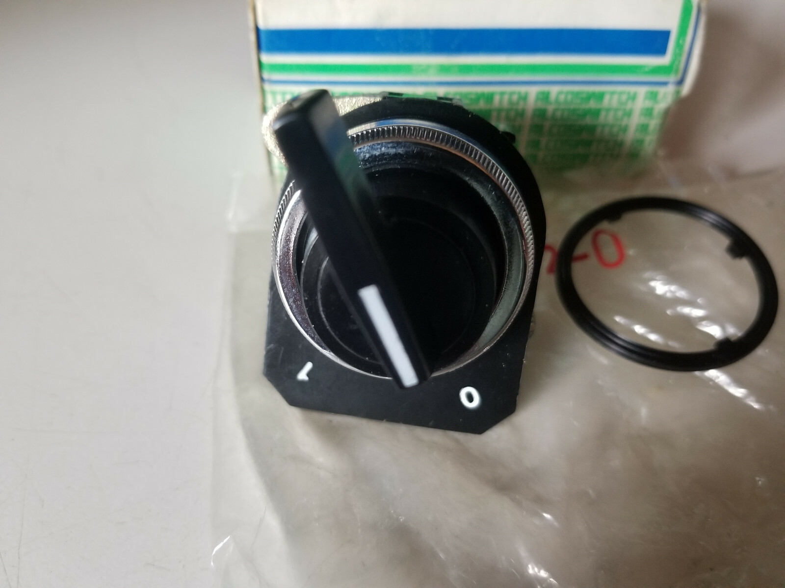 New AlcoSwitch (2) Position Rotary Selector Switch, Maintained, 30mm, M6402-0