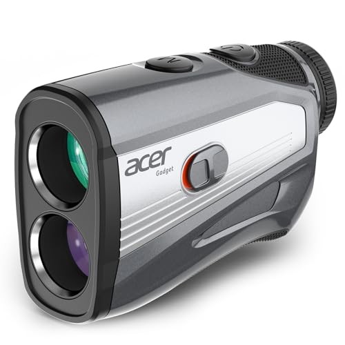 Black - Acer Gadget Golf Rangefinder Slope 1200/1700Yards Laser Range Finder