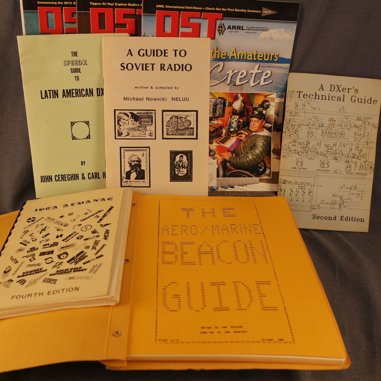 Amateur Radio HAM DXer's Guides & Marine Beacons IRCA Almanac Set of Books