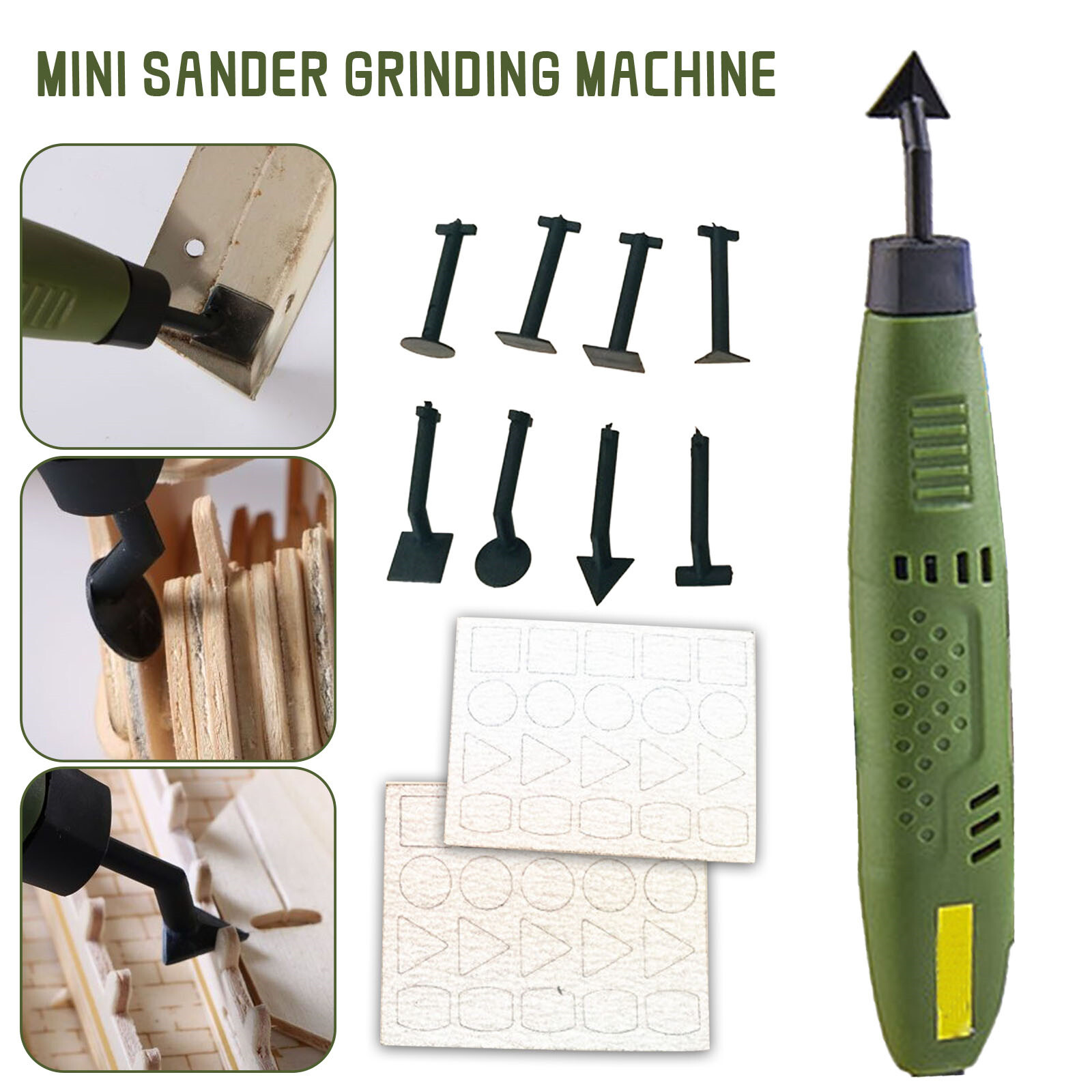 Mini Sander Grinding Machine Superfine Sander Etching Pen For Plastic Model Toys