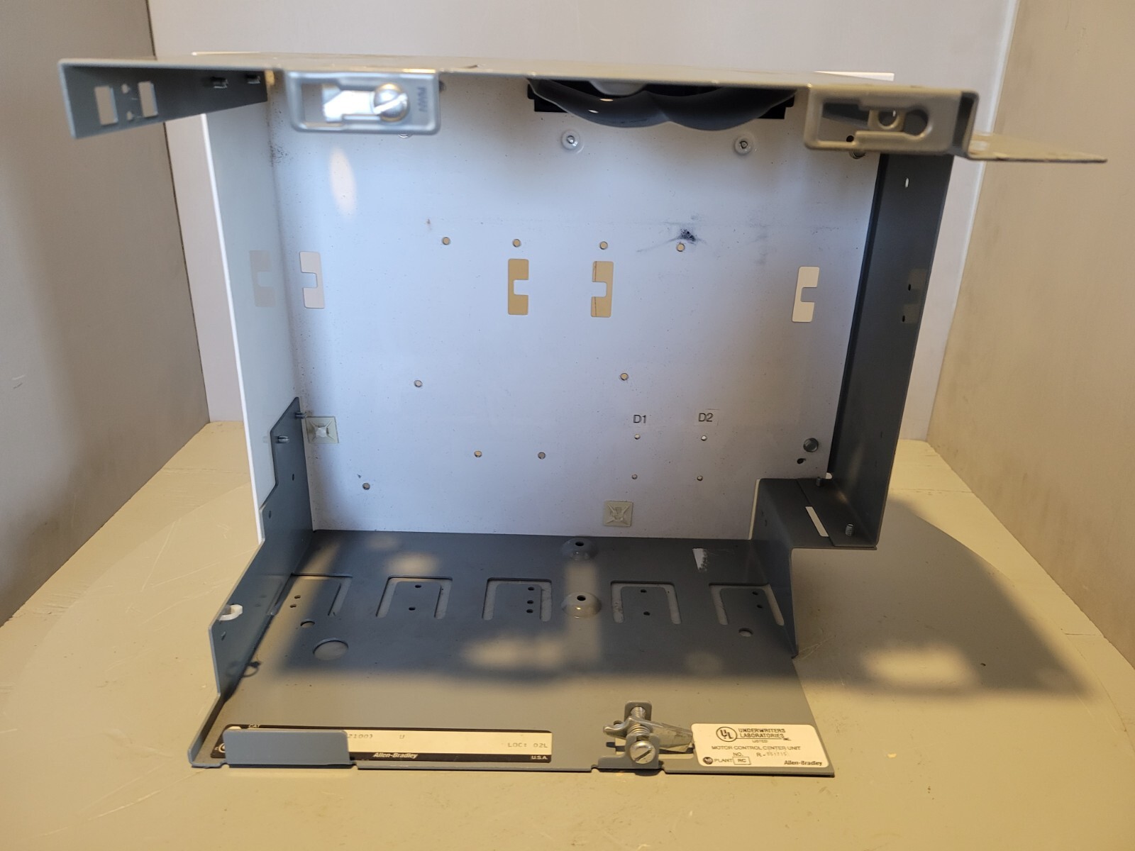 Allen Bradley Motor Control Center Unit Case, YULDXCD78/3AK (2100) U