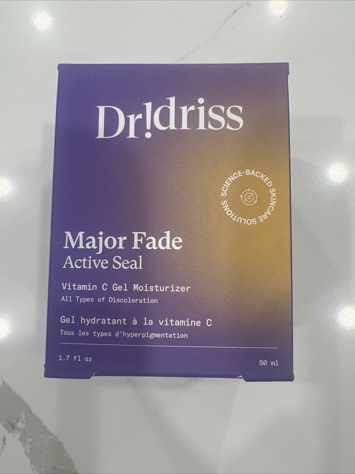 Dr. Idriss Major Fade Active Seal Dark Spot Vitamin C Gel Moisturizer 1.7 oz