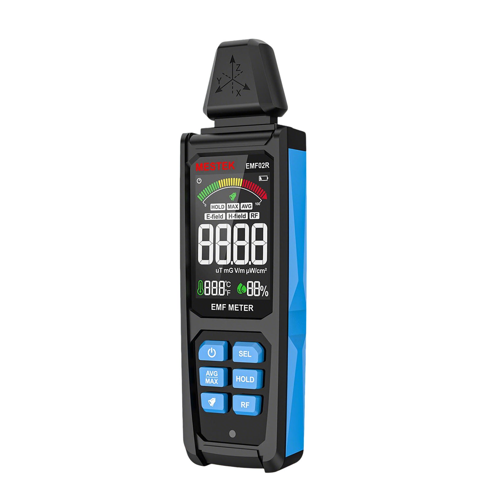 Emf Meter High Frequency Electromagnetic Field Radiation Detector 30Mhz~8GHz