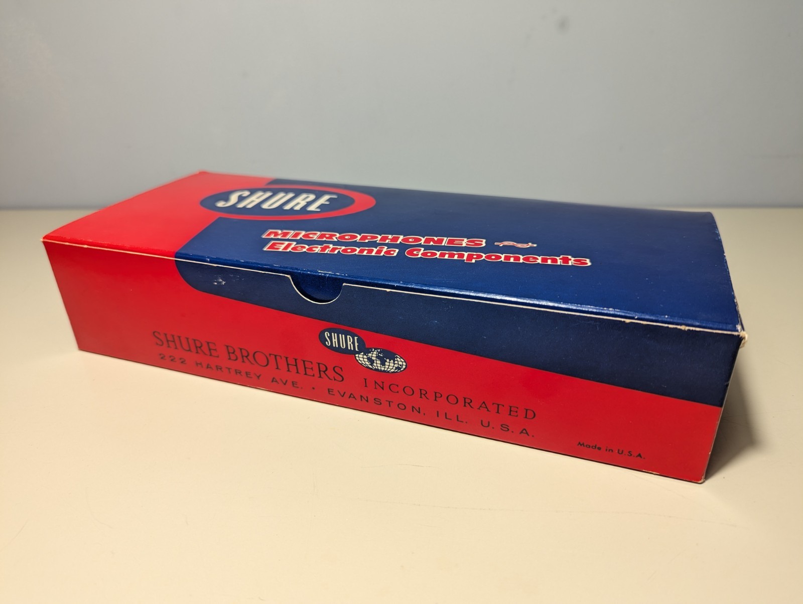 *BOX + PACKAGING ONLY,* Shure Model 585SB Unisphere A