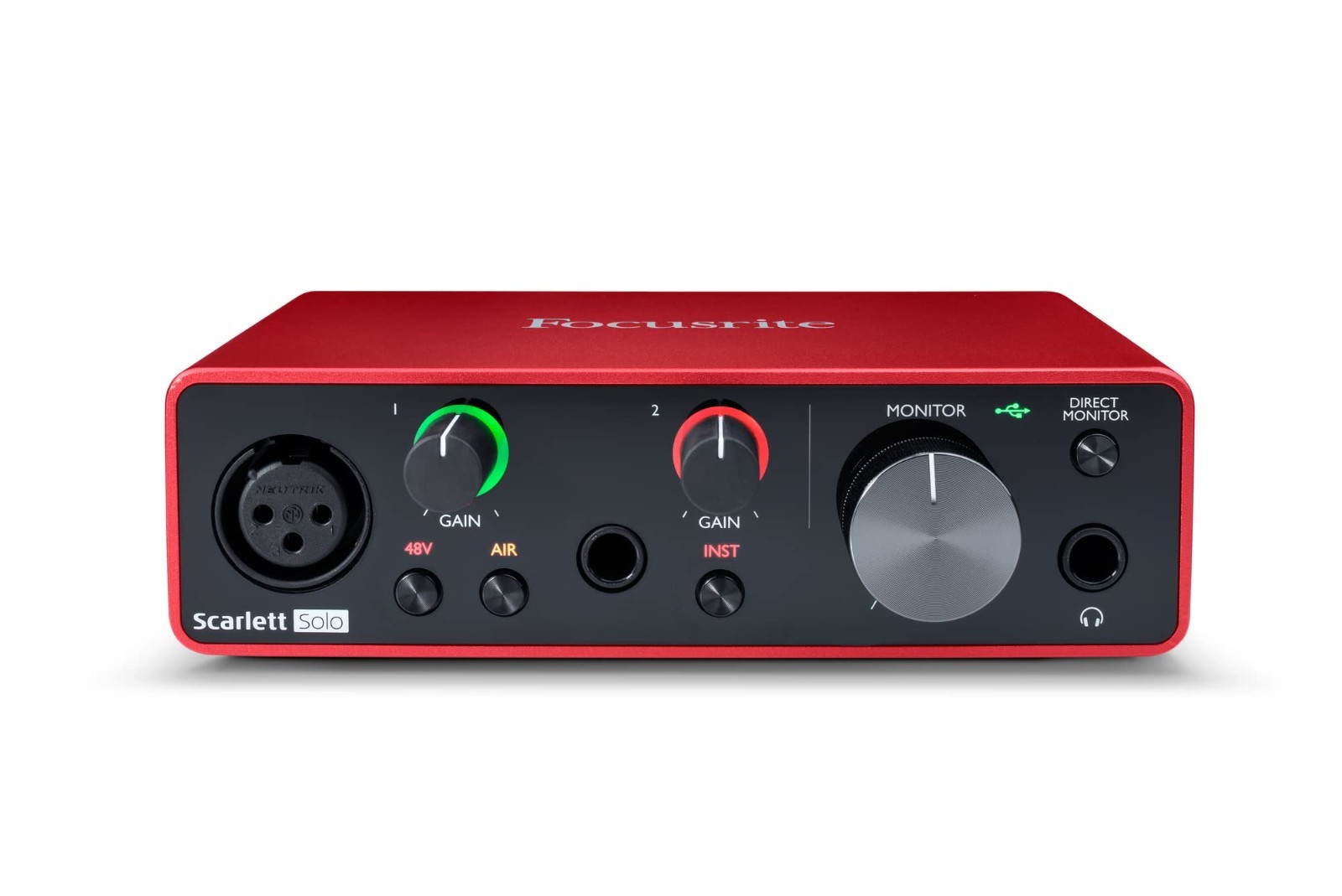 USB Audio Interface for Guitarists, Vocalists, Podcasters - Record Studio Qualit