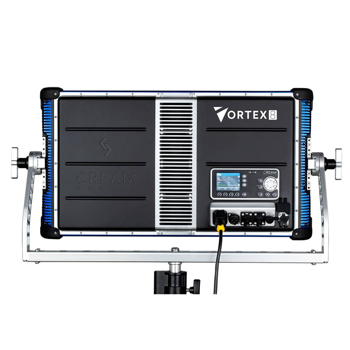 Creamsource Vortex8 Soft 2x1 RRGBBW 650W LED Light with Yoke, Dome Diffuser and