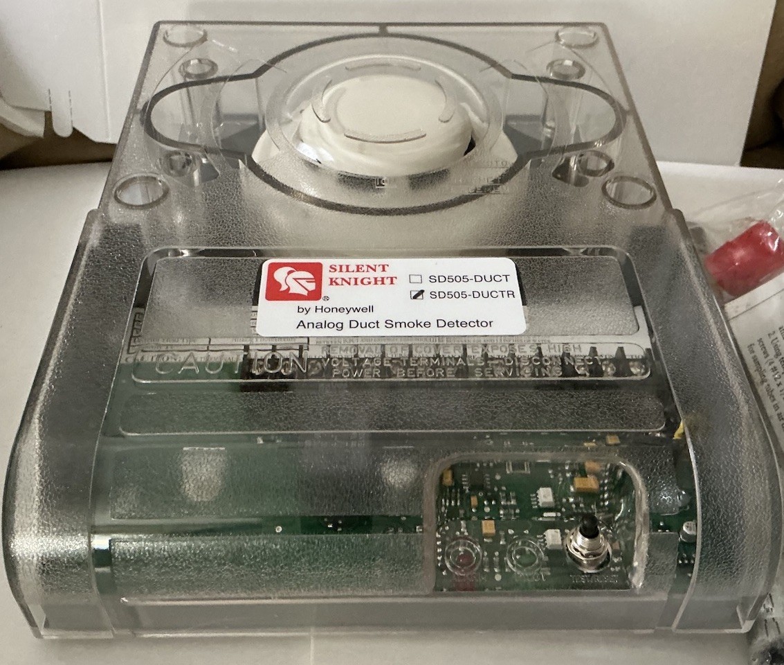 NEW Honeywell Silent Knight SD505-DUCTR Analog Duct Smoke Detector with Relay