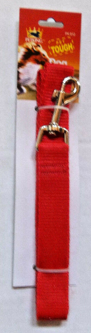 PETKING 1"x 48" Dog Leash Red