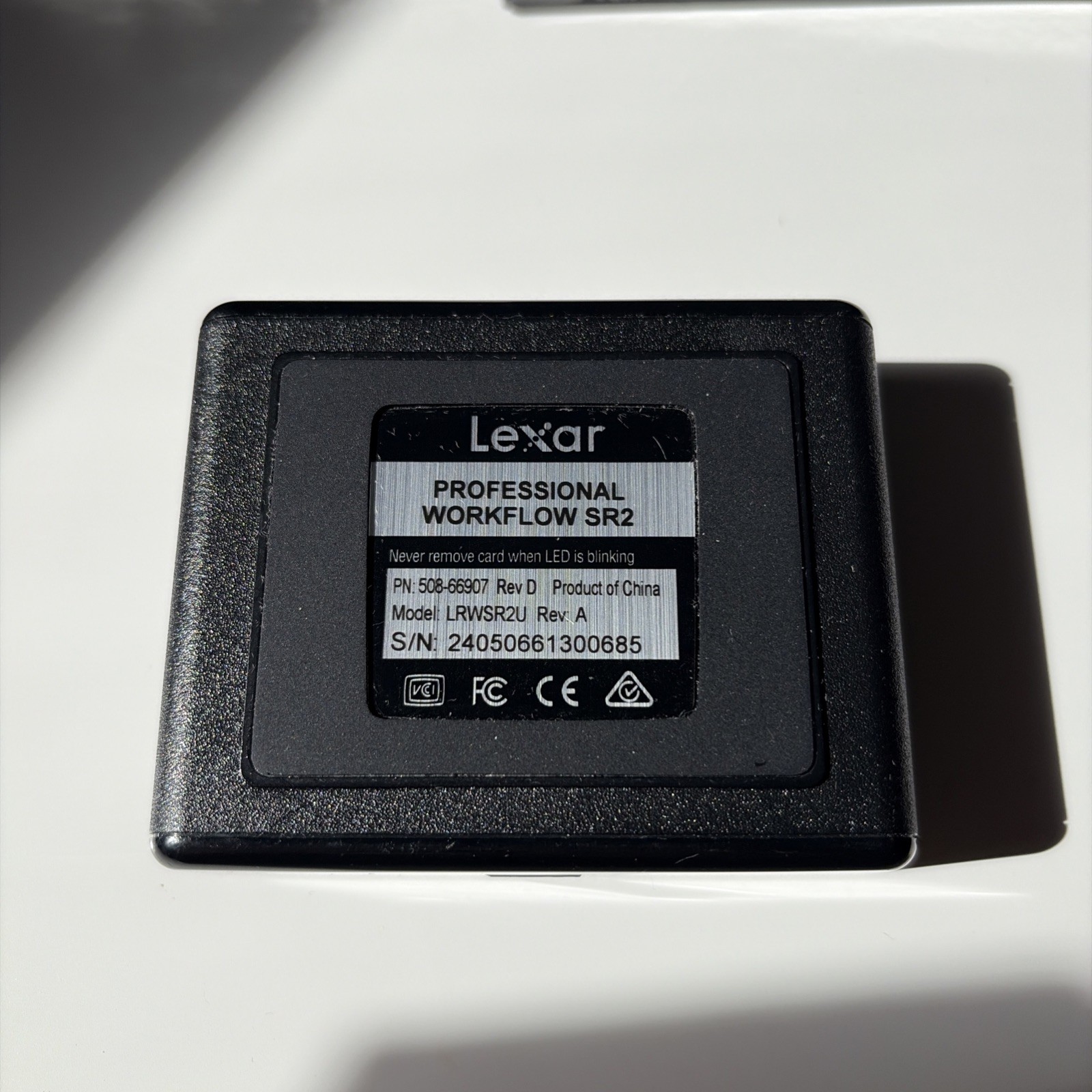 Lexar Professional Workflow SR2 SD SDHC/SDXC UHS-II USB 3.0 Card Reader