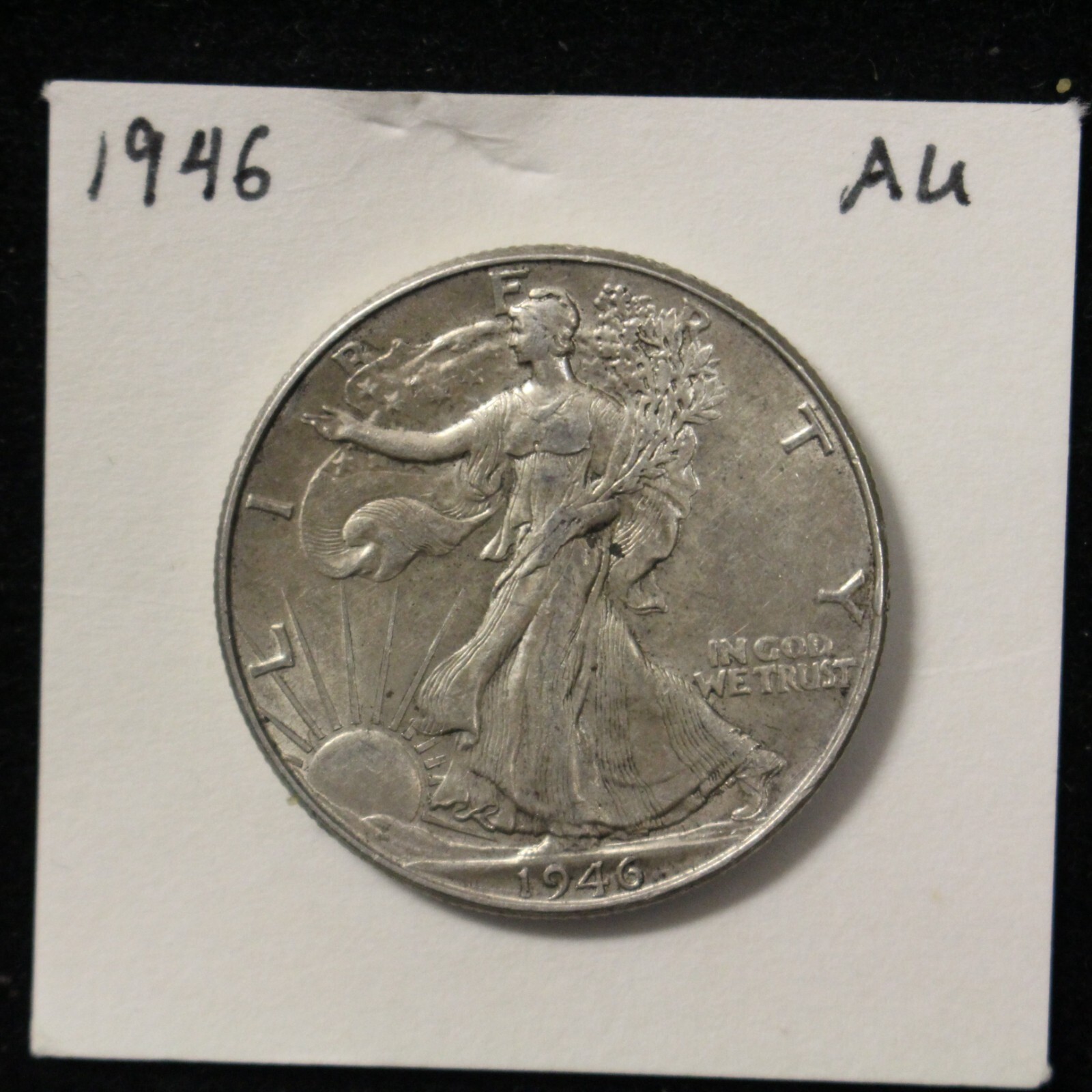 1946 Walking Liberty Half Dollar AU