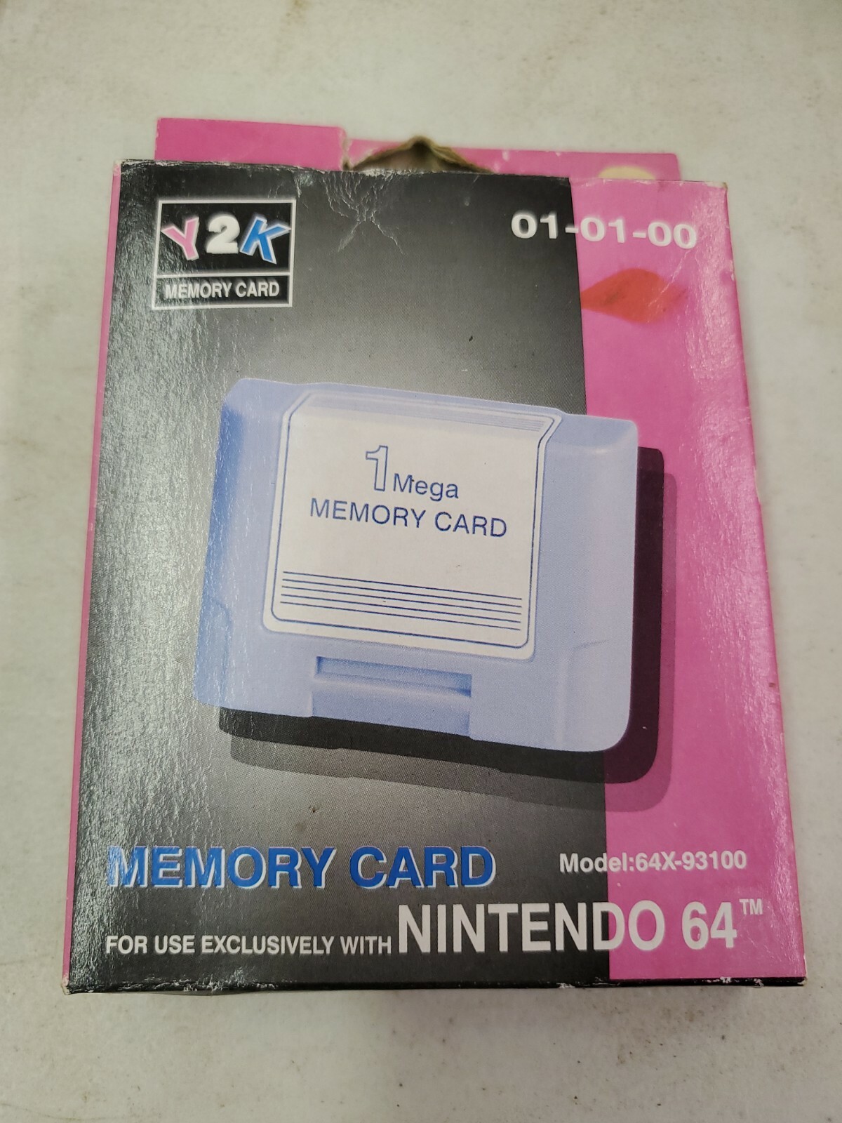 Y2K Nintendo 64 1 Mega memory Card