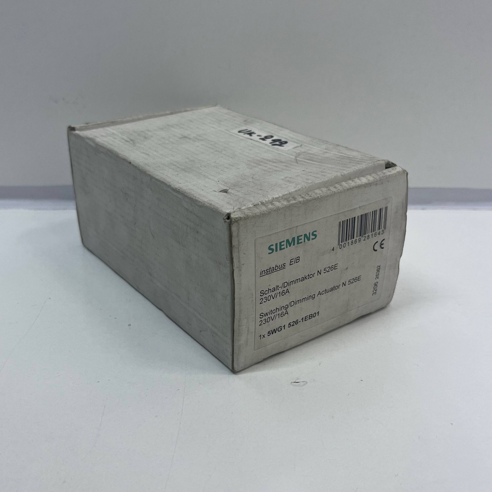 New Siemens N 526E/02 Switch/dim actuator , UK#292