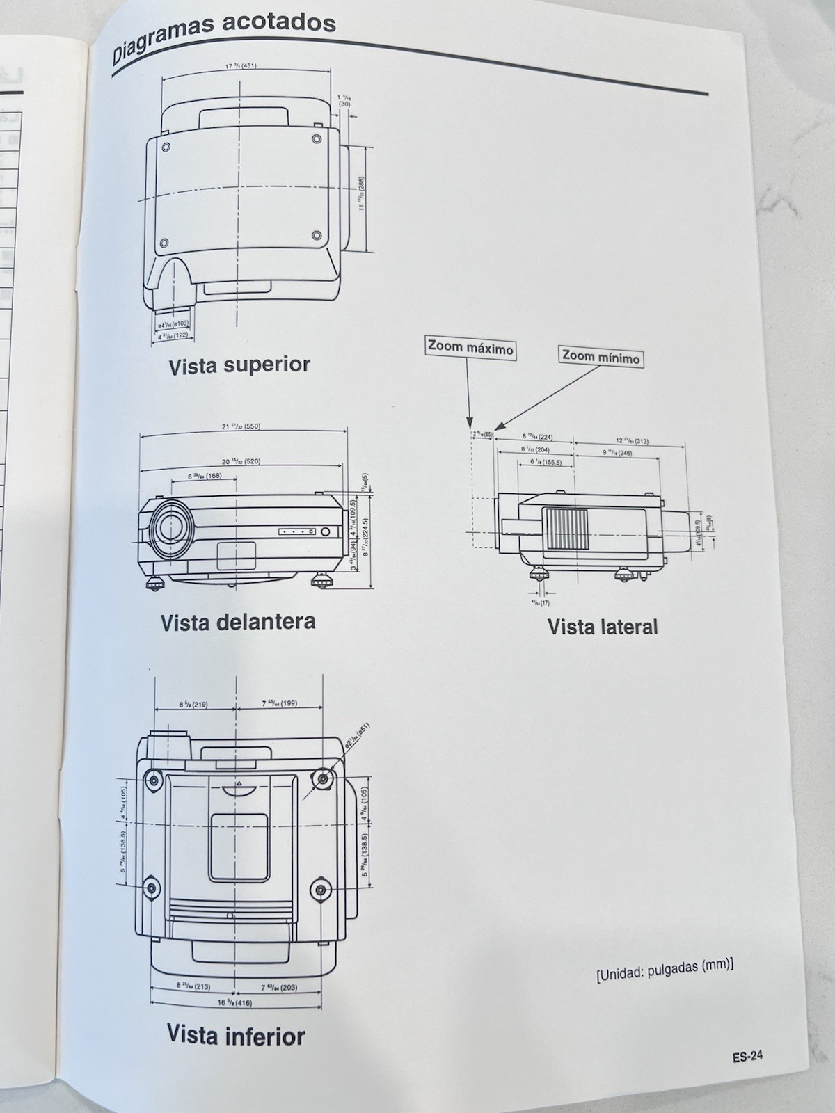 Sharp XV-S55U LCD Projector With Mounting Bracket