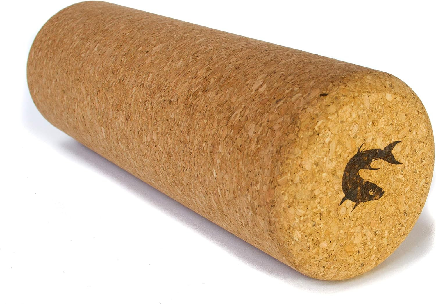 Travel Size Cork Massage Muscle Roller Natural Eco-Friendly NO Foam Roller (12 I