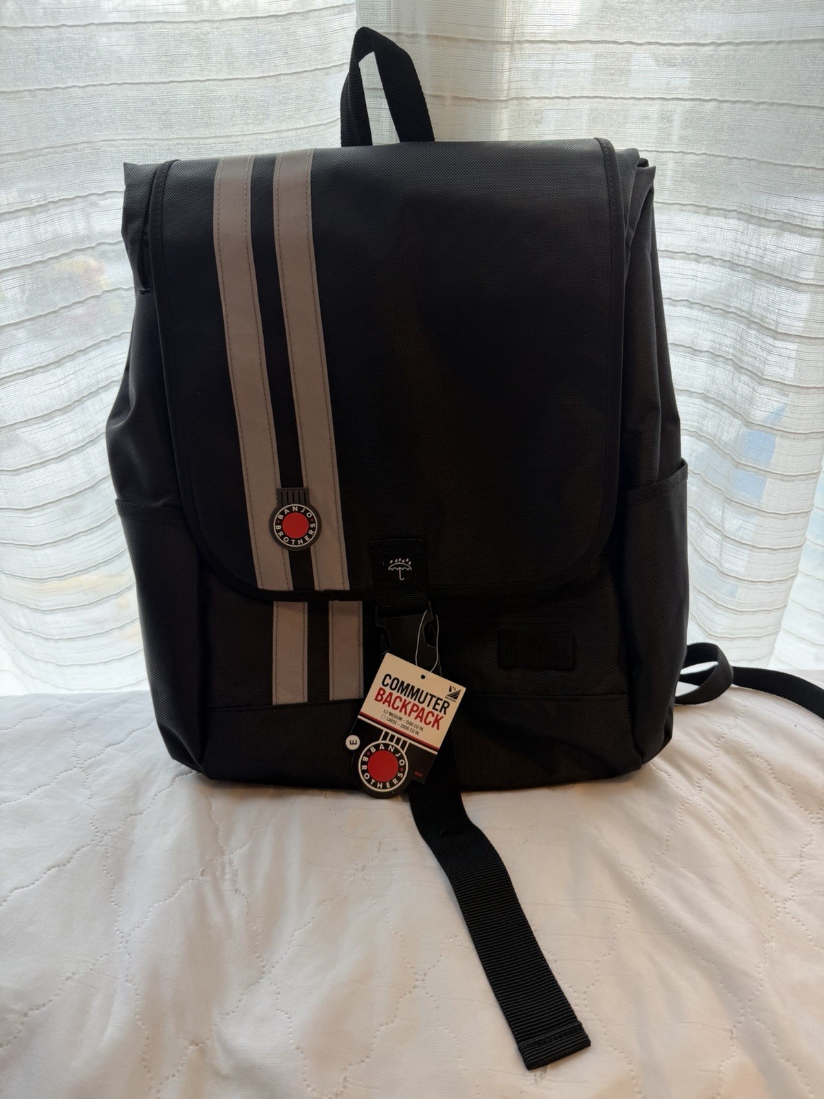 Banjo Brothers Minnehaha Commuter Backpack Dry Waxed, Waterproof