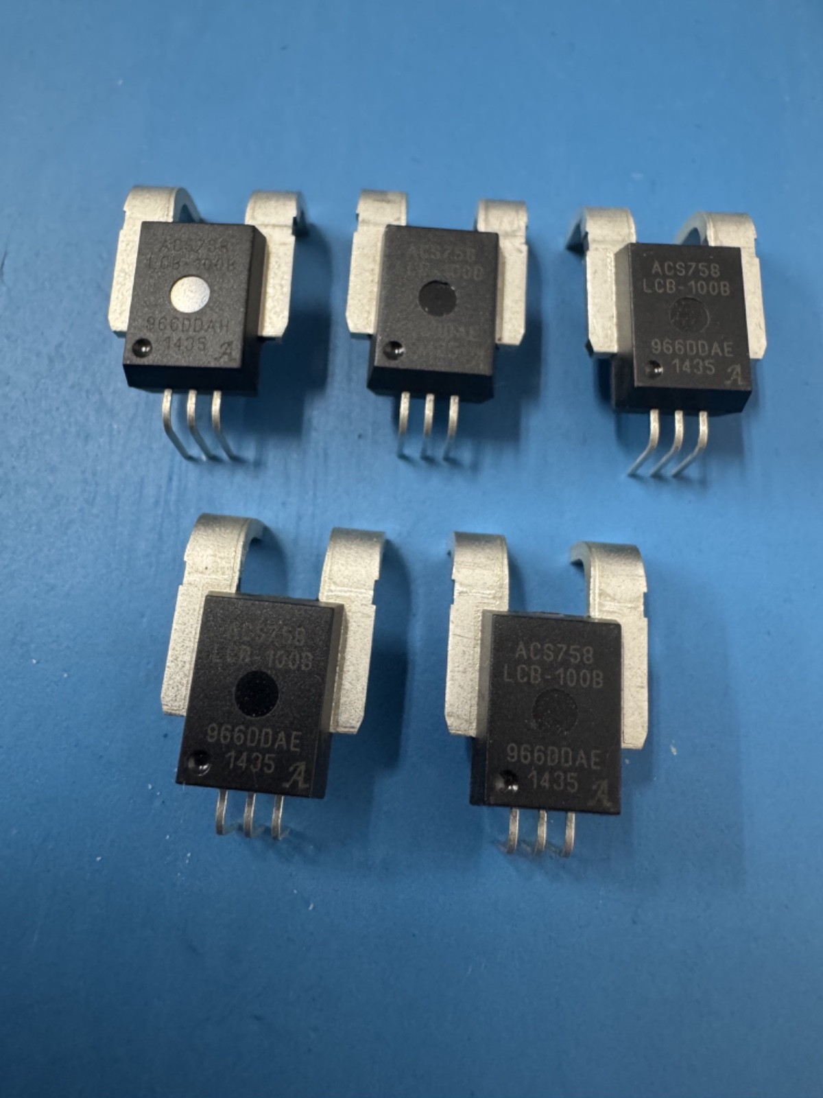 5PC ACS758LCB-100B-PFF-T Linear Current Sensor Module 100A AC/DC Hall Effect 5V