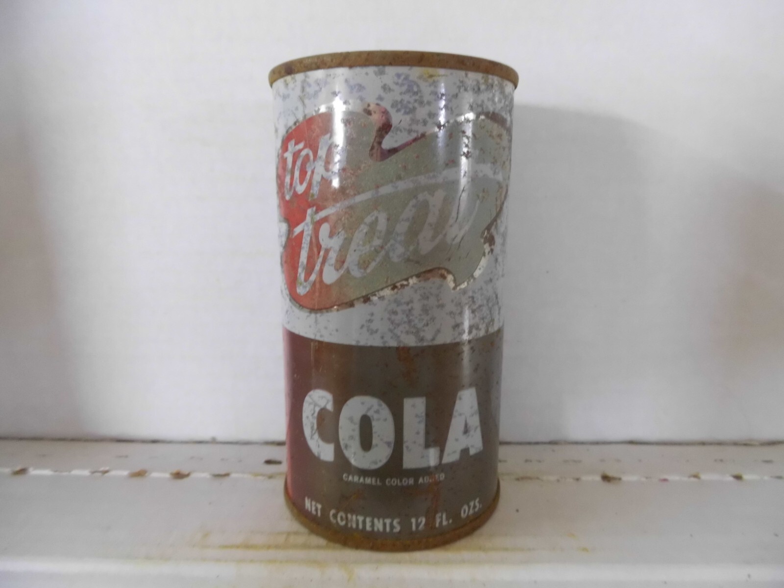 TOP TREAT COLA F/T SODA CAN~NATIONAL TEA, CHICAGO,ILL